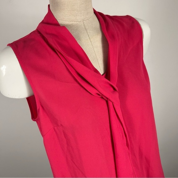 ❤️ DKNY sleeveless pink blouse XS - Picture 4 of 11